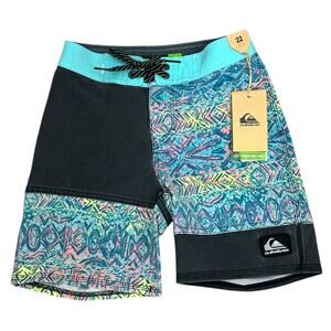 QUIKSILVER Boys Youth Highline Boardshorts Size 22/8S